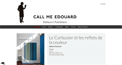 Desktop Screenshot of call-me-edouard.com
