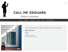 Tablet Screenshot of call-me-edouard.com